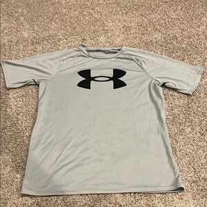 Under Armour Kid’s Gray Short Sleeve Tee